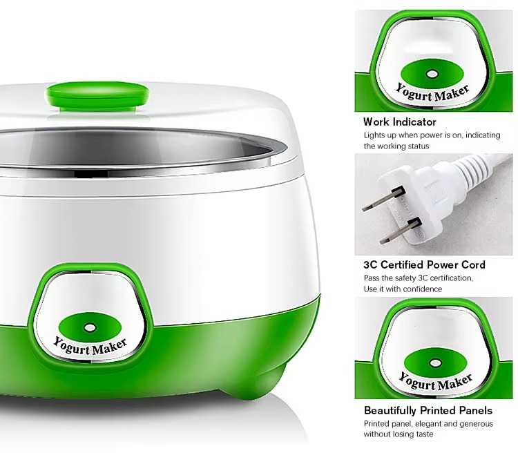 Automatic Electric Yogurt Maker Machine – Stainless Steel Inner Pot